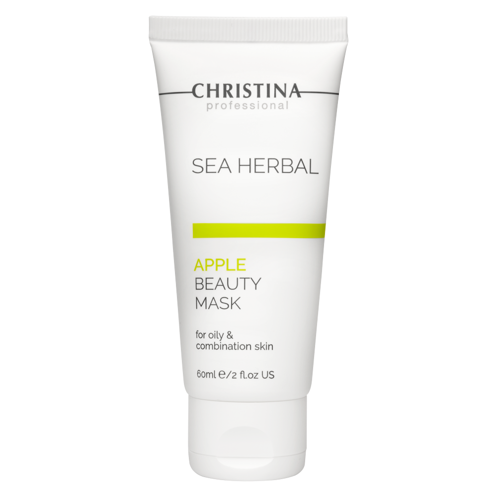 Sea Herbal Beauty Mask Apple - маска на основе морских трав для жир. и комб.кожи Яблоко 
