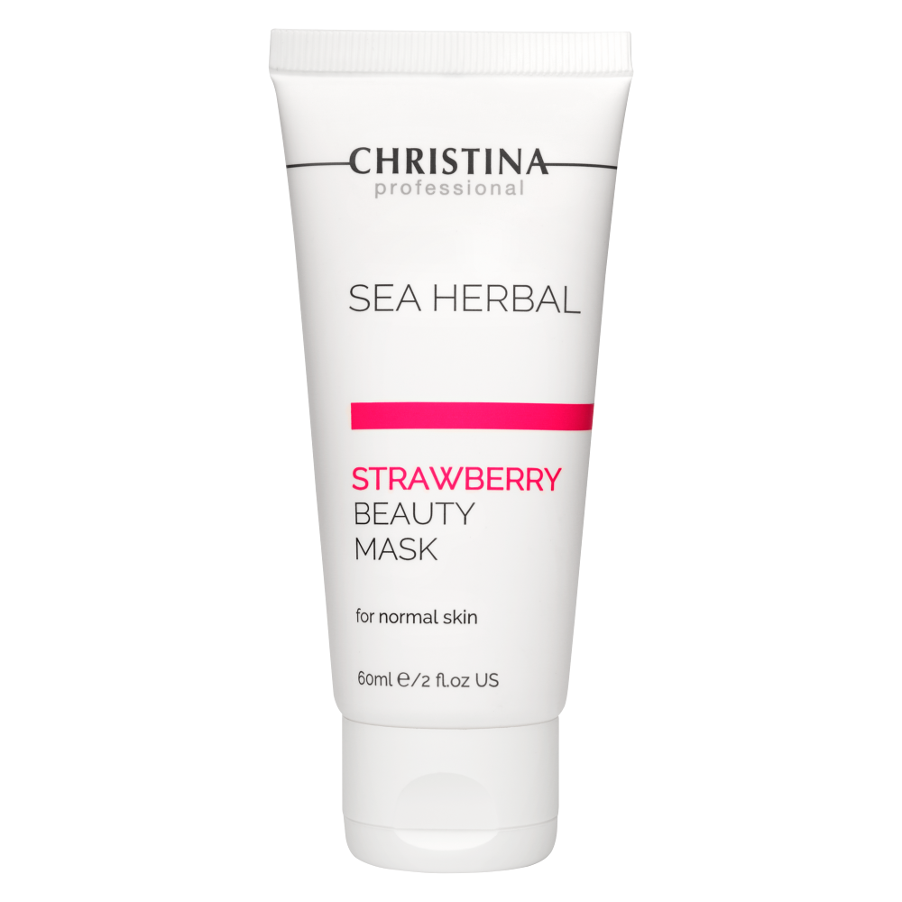 Sea Herbal Beauty Mask Strawberry for normal skin – маска красоты на основе морских трав для нормальной кожи Клубника