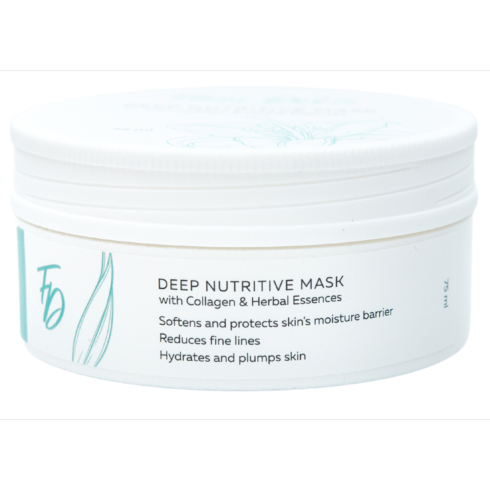 Deep Nutritive Mask with Collagen and Herbal Essences - Питательная крем-маска с морским коллагеном и экстрактами трав для лица, шеи и декольте