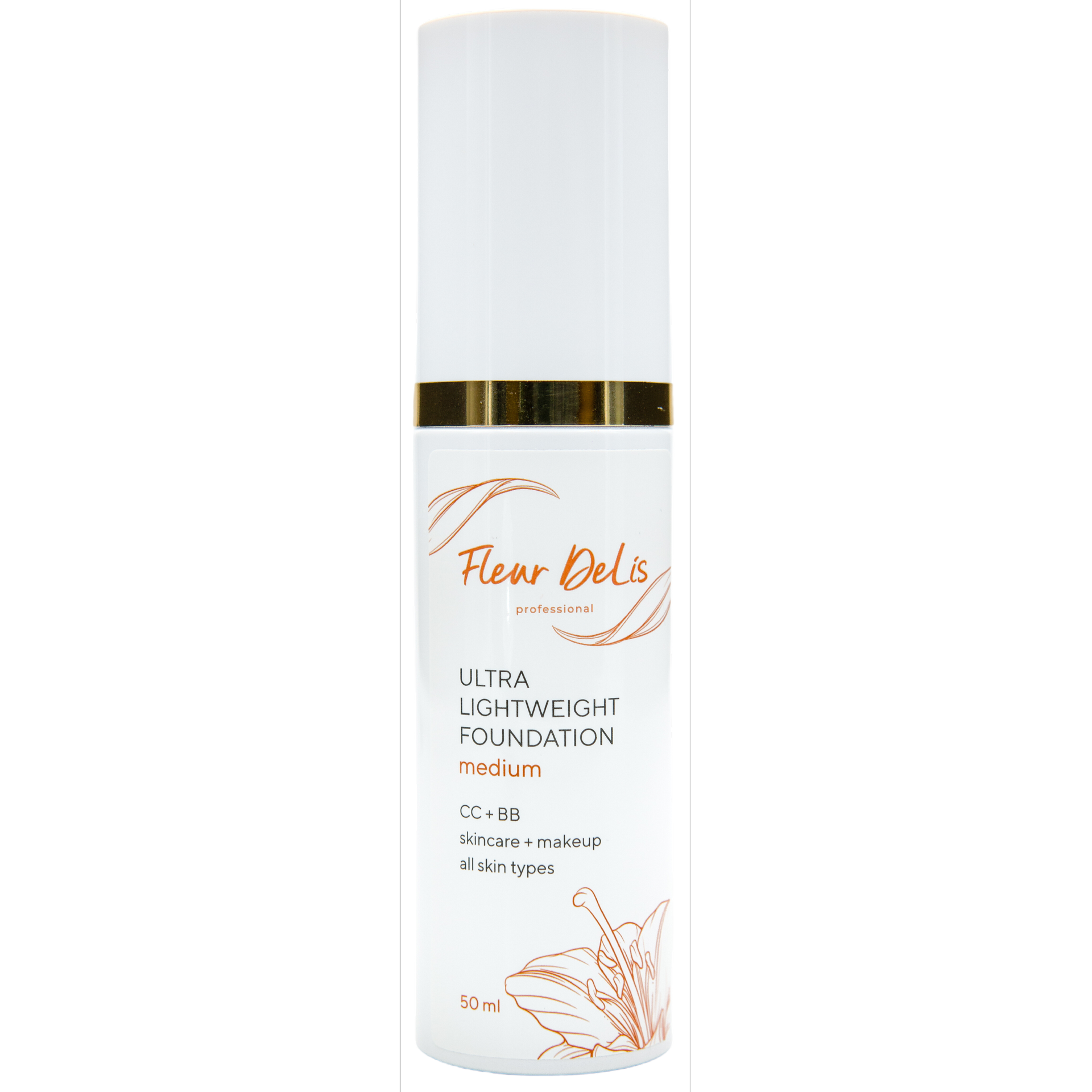 Ultra Lightweight Foundation Medium - Ультралёгкий увлажняющий крем СС+ВВ с тоном Medium