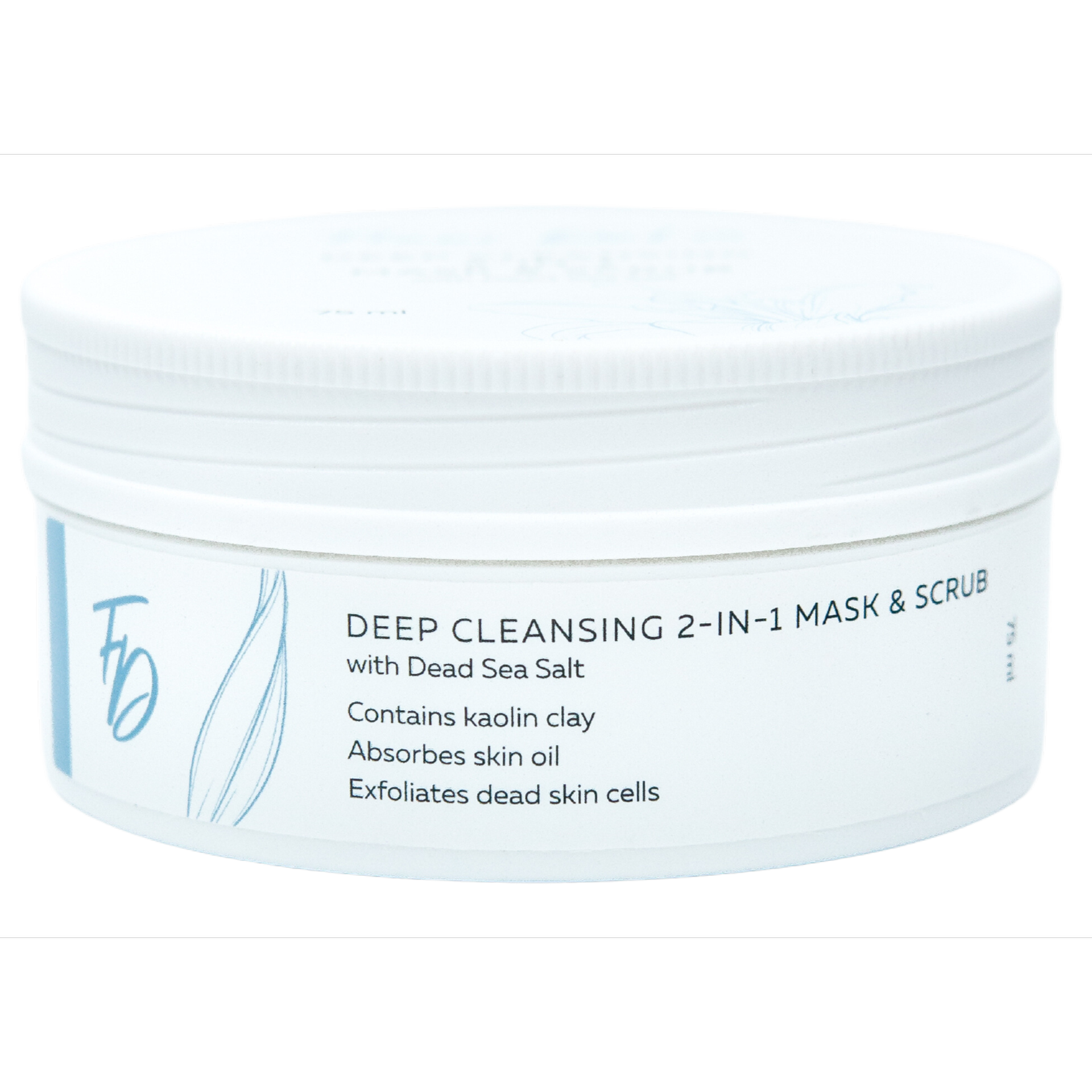 Deep Cleansing 2-in-1 Mask and Scrub With Dead Sea Salt - Скраб-маска глубокого очищения с солями мертвого моря