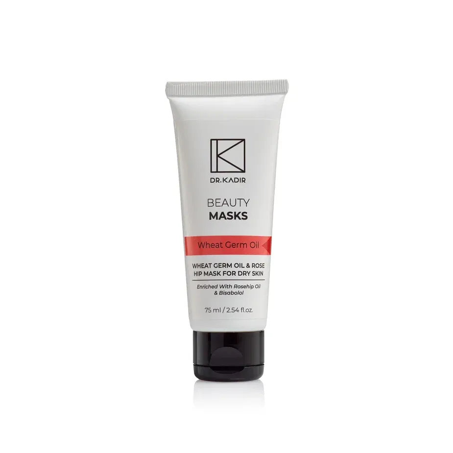 Wheat Germ Oil And Rose Hip Mask For Dry Skin - Маска Масло пшеницы и Шиповник для сухой кожи, 75 мл