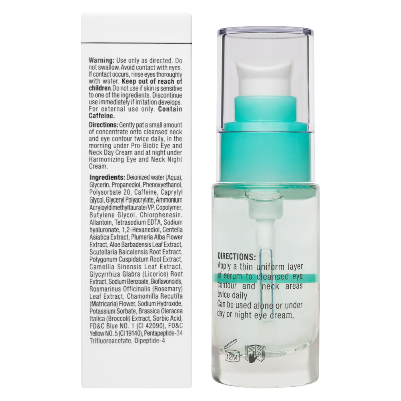 Unstress Eye Neck Concentrate – Концентрат для кожи вокруг глаз и шеи