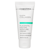 Elastin Collagen Placental Moisture Cream with Vitamins A, E and HA for oily skin - Увлажняющий крем c витаминами А, Е и гиалуроновой кислотой для жирной и комбинированной кожи «Эластин, коллаген, плацентарный фермент»