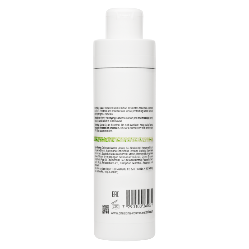 Purifying toner for oily skin – Очищающий тоник для жирной кожи