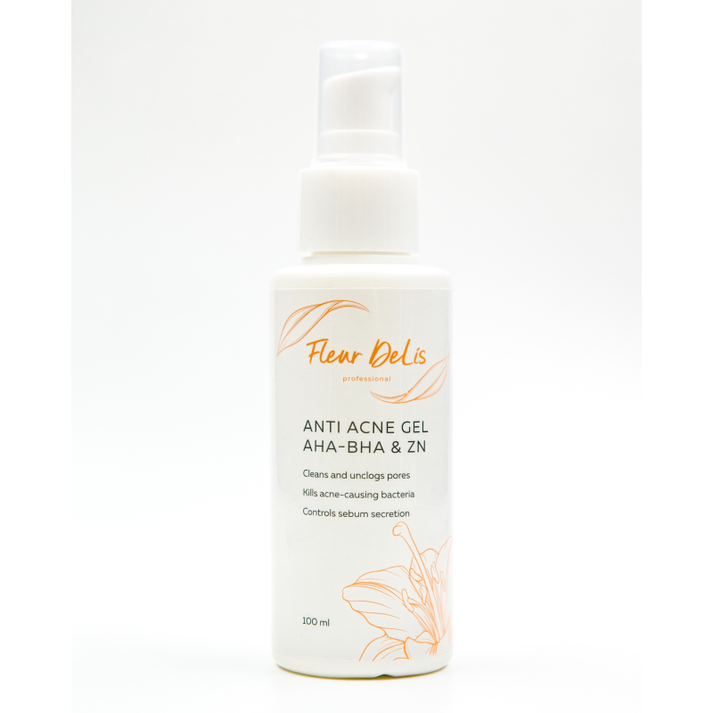Anti Acne Gel AHA-BHA & Zn - Очищающий гель для проблемной кожи с AHA-BHA и цинком