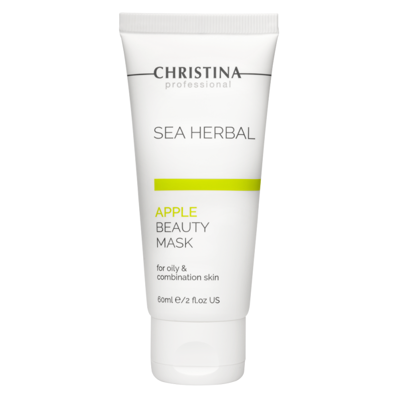 Sea Herbal Beauty Mask Apple - маска на основе морских трав для жир. и комб.кожи Яблоко 