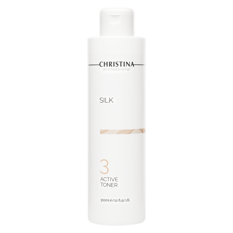 Silk Active toner – Активный тоник (шаг 3)