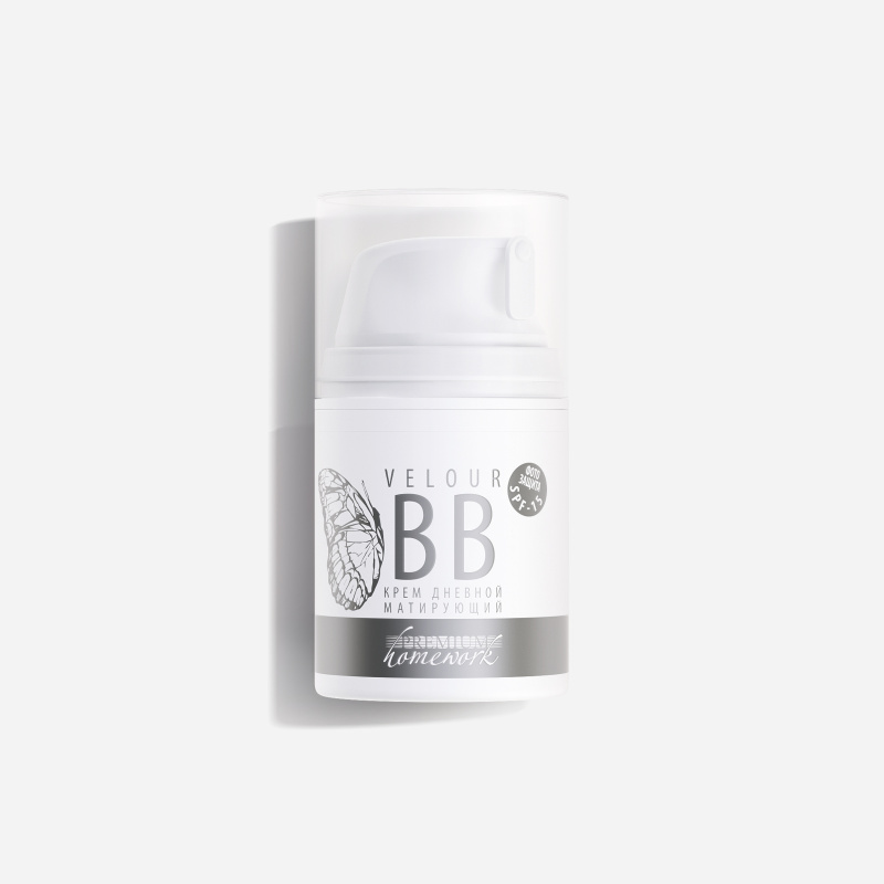 Крем дневной матирующий Velour BB SPF-15