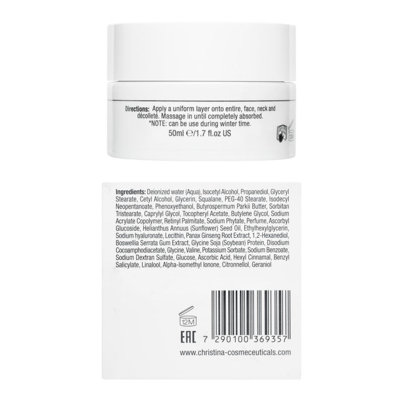 Ginseng Cream – Увлажняющий и питательный крем «Женьшень» 