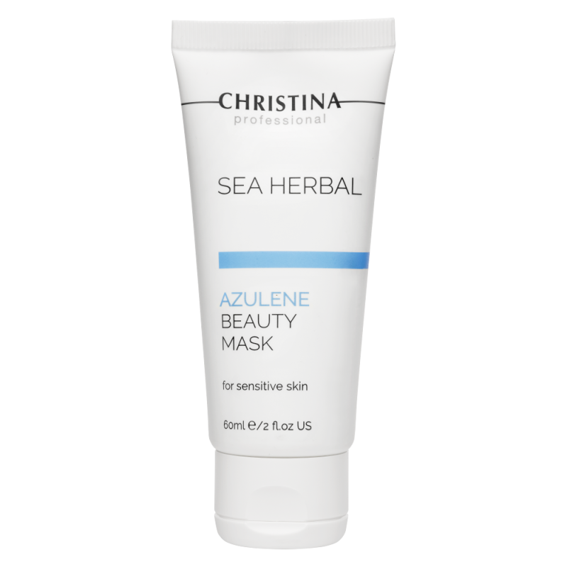 Sea Herbal Beauty Mask Azulene for sensitive skin – маска красоты на основе морских трав для чувствительной кожи Азулен