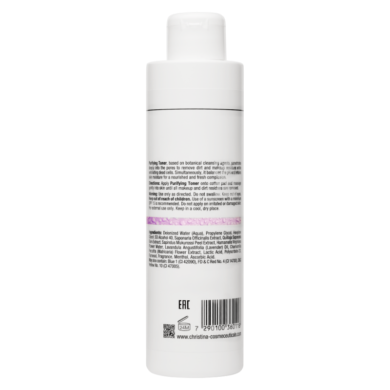 Purifying toner for dry skin – Очищающий тоник для сухой кожи