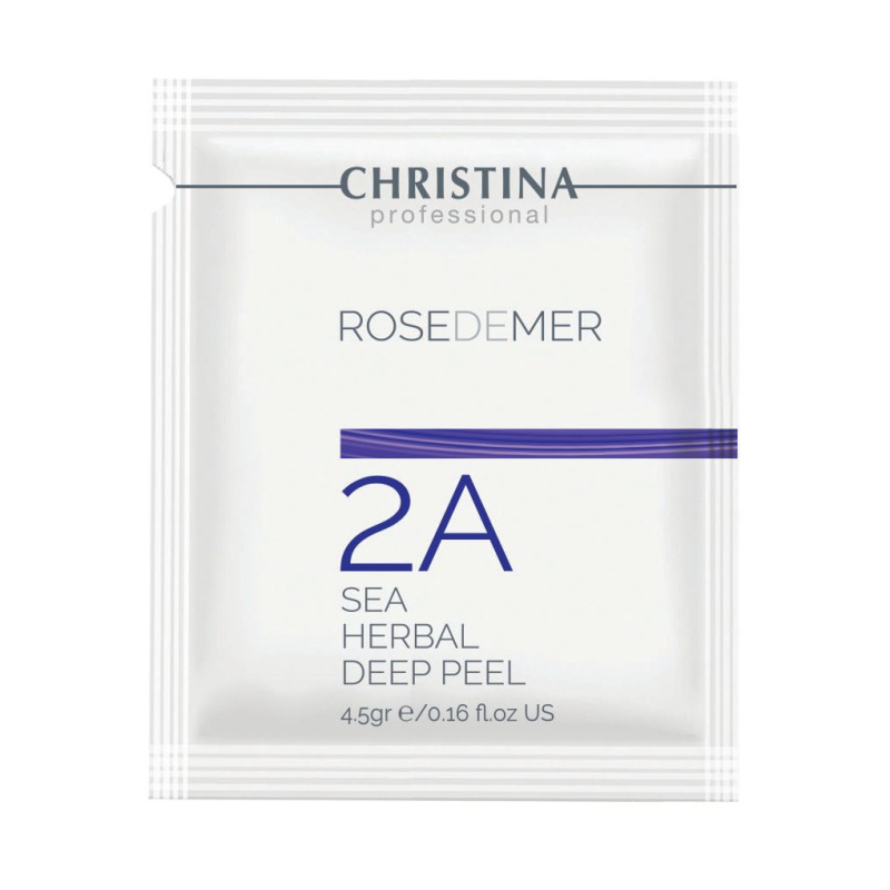 Rose de Mer Sea Herbal Deep Peel kit–Набор для пилинга (20 саше+2 активатора)