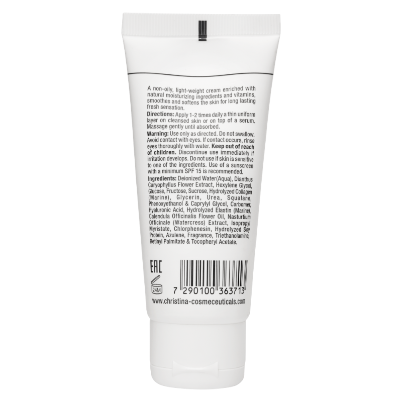Elastin Collagen Placental Moisture Cream with Vitamins A, E and HA for oily skin - Увлажняющий крем c витаминами А, Е и гиалуроновой кислотой для жирной и комбинированной кожи «Эластин, коллаген, плацентарный фермент»
