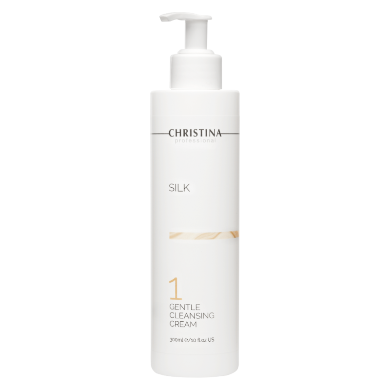 Silk Gentle Cleansing Cream – Мягкий очищаюший крем (шаг 1)