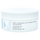 Deep Cleansing 2-in-1 Mask and Scrub With Dead Sea Salt - Скраб-маска глубокого очищения с солями мертвого моря