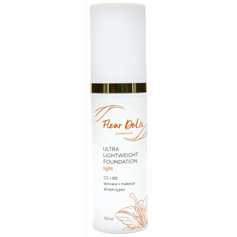Ultra Lightweight Foundation Light - Ультралёгкий увлажняющий крем СС+ВВ с тоном Light