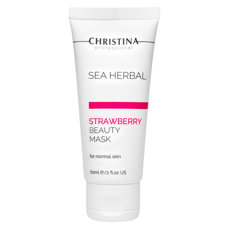 Sea Herbal Beauty Mask Strawberry for normal skin – маска красоты на основе морских трав для нормальной кожи Клубника