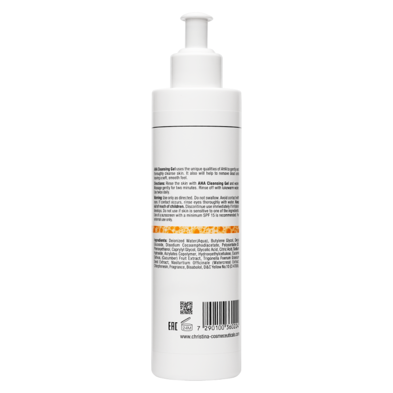 Fresh AHA Cleansing Gel for all skin types – Очищающий гель c фруктовыми кислотами для всех типов кожи