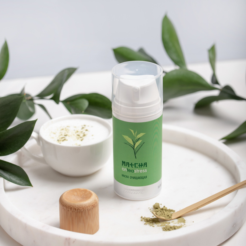 Маска очищающая MATCHA anTEAstress