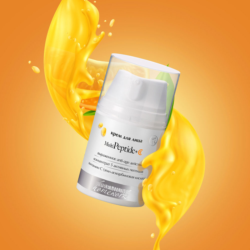 Крем для лица Multipeptide + C
