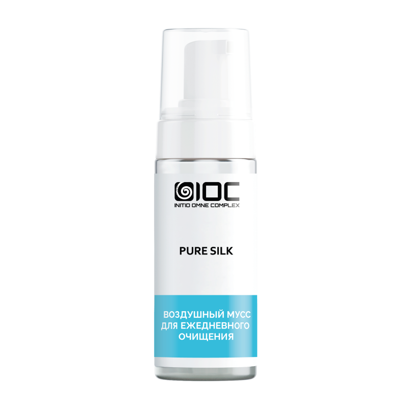 Воздушный мусс для ежедневного очищения PURE SILK