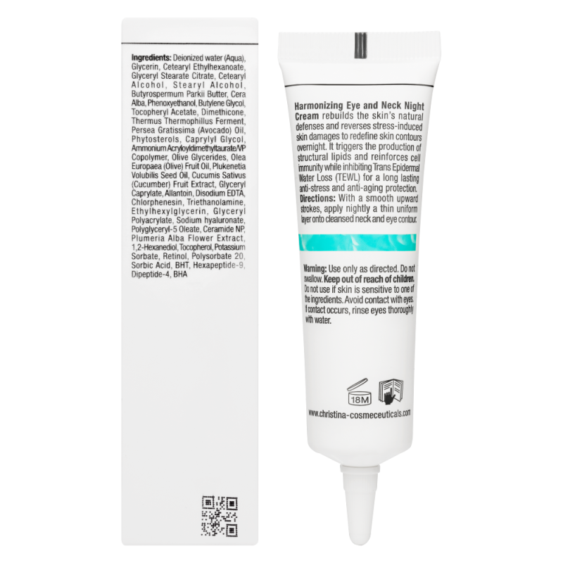 Unstress Harmonizing Eye Neck Night Cream – Ночной крем вокруг глаз и шеи