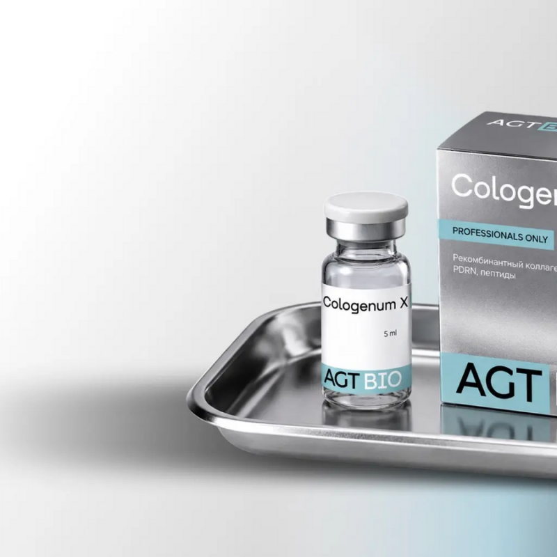 AGT Bio Cologenum X - Биорепарант с рекомбинантный коллагеном, PDRN и пептидами без гиалуроновой кислоты