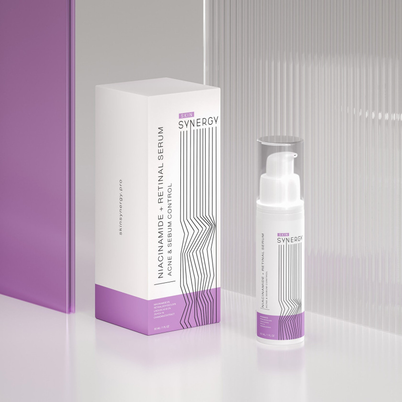 Сыворотка с Ниацинамидом и Ретиналем Niacinamide + Retinal Serum