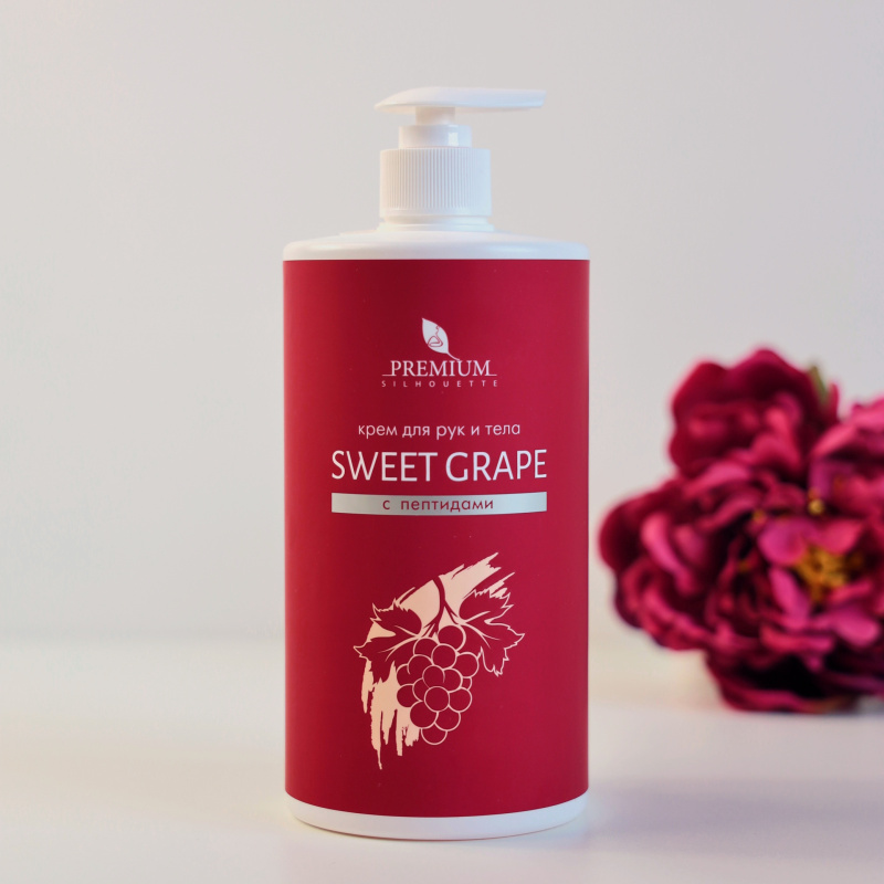 Крем для рук и тела с пептидами «Sweet Grape»